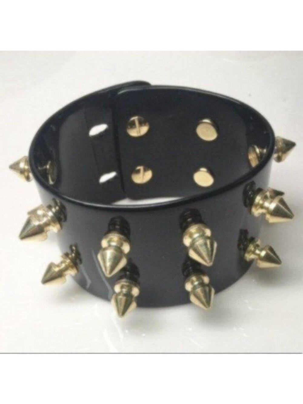 Diana Broussard Ian Bracelet In Black And Gold